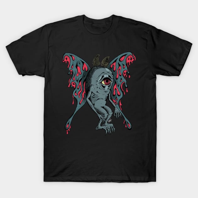 Mothman T-Shirt by Brendan Taylor